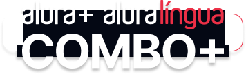 Combo+: Alura+ e Alura Língua